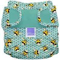 Bambino Mio- mioduo cobertor de pañal reutilizable reutilizable- abejas- talla 1 (&lt-9 kg)